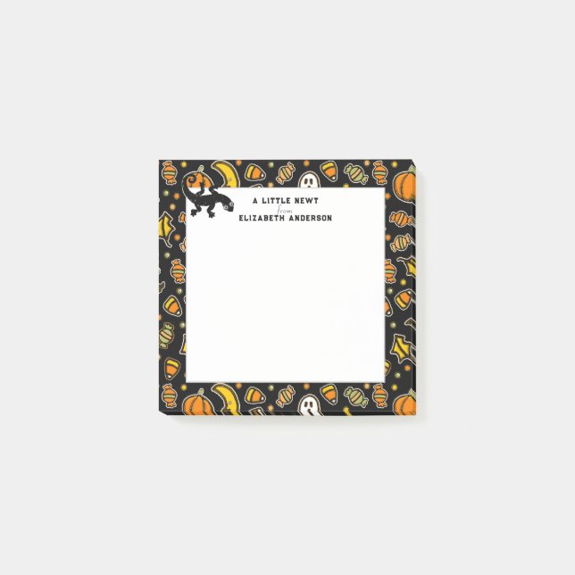 Funny Halloween Post-it Notes (Front)