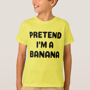Funny Halloween - Pretend I'm a Banana T-Shirt