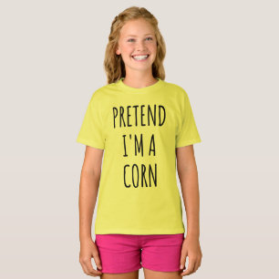 Funny Halloween - Pretend I'm a Corn  T-Shirt