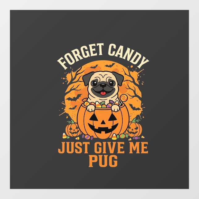 Funny Halloween Pug Candy Design_1 (Sheet)