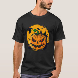 Funny Halloween Pumpkin Costume T Shirt