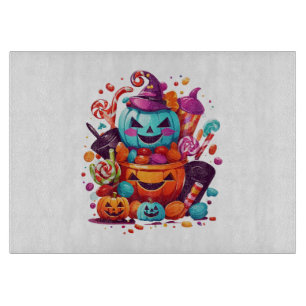 funny halloween pumpkin cutting board