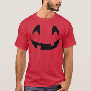 Funny Halloween Pumpkin Face For Dad, Mum and Kids T-Shirt