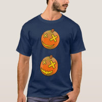 Funny Halloween Pumpkin Faces Jack O Lantern Set
