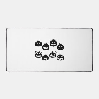 Funny Halloween Pumpkins Halloween Party Halloween Desk Mat