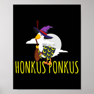 Funny halloween shirt honkus ponkus halloween poster