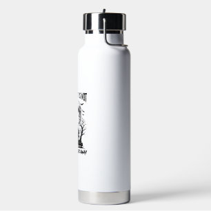 Funny Halloween Shirt Spooky Season Run Away Desig Water Bottle