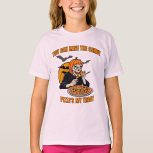 Funny Halloween Skeleton, Kids Spooky Halloween T-Shirt