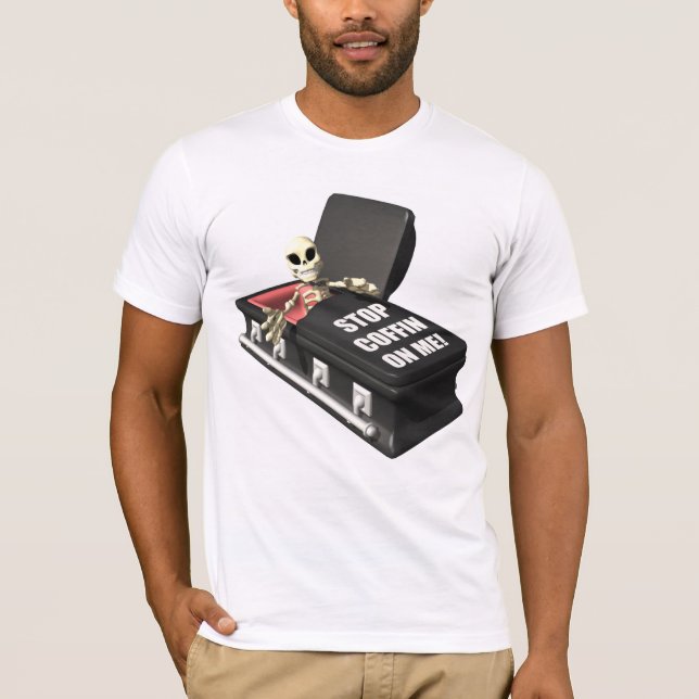 Funny Halloween Skeleton T-shirts (Front)