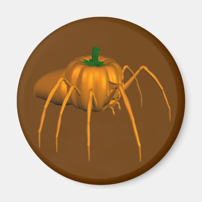 Funny Halloween Spider Magnet (Front)