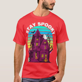 Funny Halloween Stay Spooky Ghost Monsters Costume T-Shirt