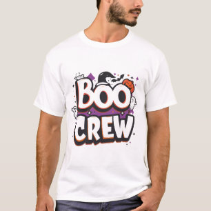Funny Halloween T-Shirt 2025 Spooky Boo Crew Tee