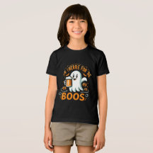 Funny Halloween T-Shirt – “I’m Here For The Boos”