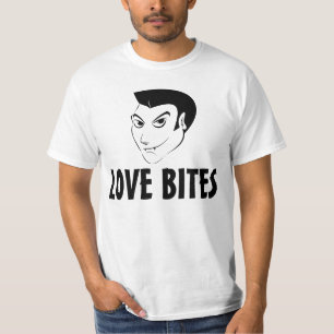 Funny Halloween T-shirts, LOVE BITES, VAMPIRE T-Shirt