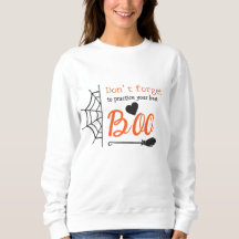 Funny Halloween teacher women mother boo