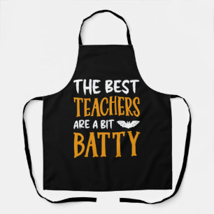 Funny Halloween Teachers The Best Teachers Apron