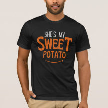 Funny Halloween Thanksgiving sweet potato matching