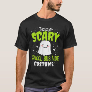 Funny Halloween This is my Scary School Bus AIde C T-Shirt