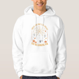 Funny Halloween Treats Ghost Haunted House Design_ Hoodie