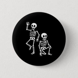 Funny Halloween Trump Skeleton Trump 6 Cm Round Badge