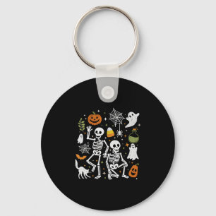 Funny Halloween Trump Skeleton Trump Key Ring
