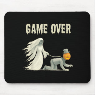 Funny halloween wedding bachelorette party bride mouse pad