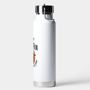 Funny Halloween Witch Candy Pumpkin Shirt Design_1 Water Bottle