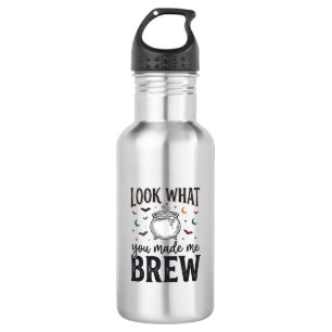 Funny Halloween Witch Quote Look What You Made Me  532 Ml Water Bottle