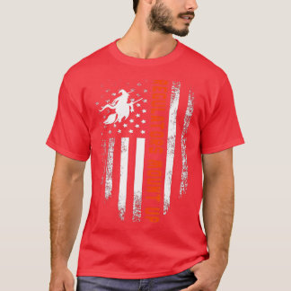 Funny Halloween Witch, Regulatorese Mount Up  (57) T-Shirt