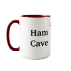 Funny Ham Cave Ham Radio Mug  Customise It!