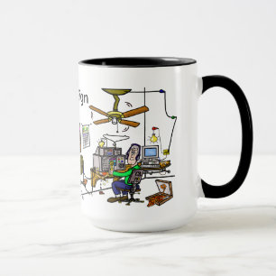 Funny Ham Cave Ham Radio Mug  Customise It!