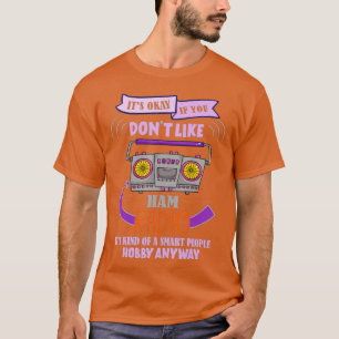 Funny Ham Radio Operator Radio Amateur Morse Hobby T-Shirt