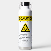 Funny Ham Shack Caution Radio Operator