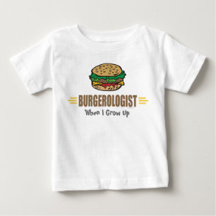Funny Hamburger Baby T-Shirt