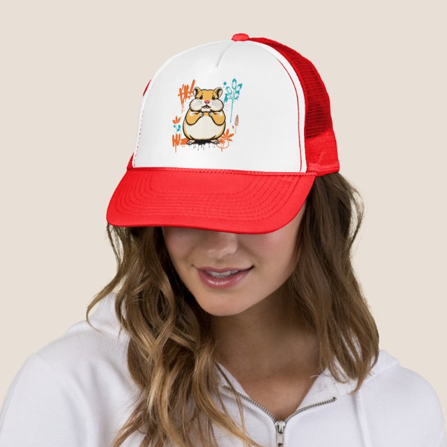 Funny Hamster Bucket Hat – Pet Lovers Outdoor (In Situ)