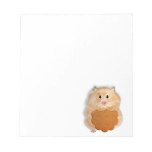 Funny Hamster Character illustration Notepad