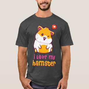 Funny Hamster Lover Gift Idea Hamster T-Shirt