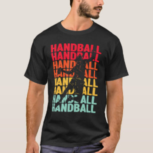 Funny Handball Retro Vintage Design for Handball P T-Shirt