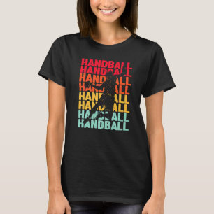 Funny Handball Retro Vintage Design for Handball P T-Shirt