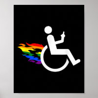 Funny Handicap Disabled Lesbian Amputee Lgbt Gay W