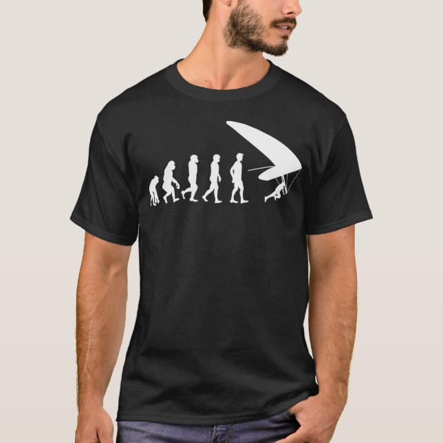Funny Hang Gliding s  Cool Glider T-Shirt (Front)