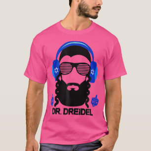 Funny Hanukkah Hebrew Rapper Dj Chanukah Dr. Dreid T-Shirt