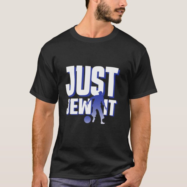Funny Hanukkah Jew It Hebrew Jewish Holiday Men Bo T-Shirt (Front)