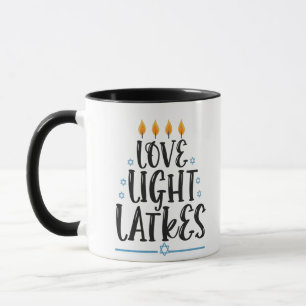Funny Hanukkah Latke Jewish Cook Holiday Humour Mug