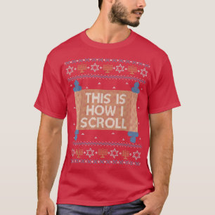 Funny Hanukkah Ugly Sweater Jewish Gift How I Scro