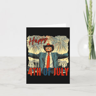 Funny Happy 4th of July Independence Day Card