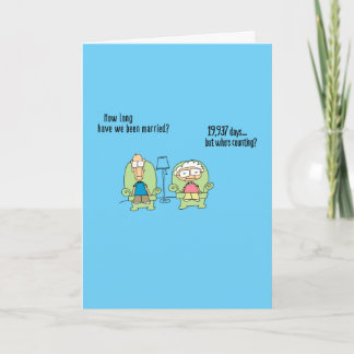 Funny Happy Anniversary Card. 048 Card