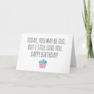 Funny Happy Birthday Card