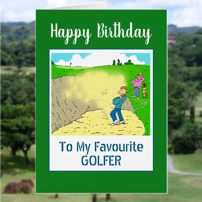 Funny Happy Birthday Golfer (Creator Uploaded)