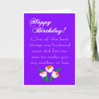 funny happy birthday mother in law